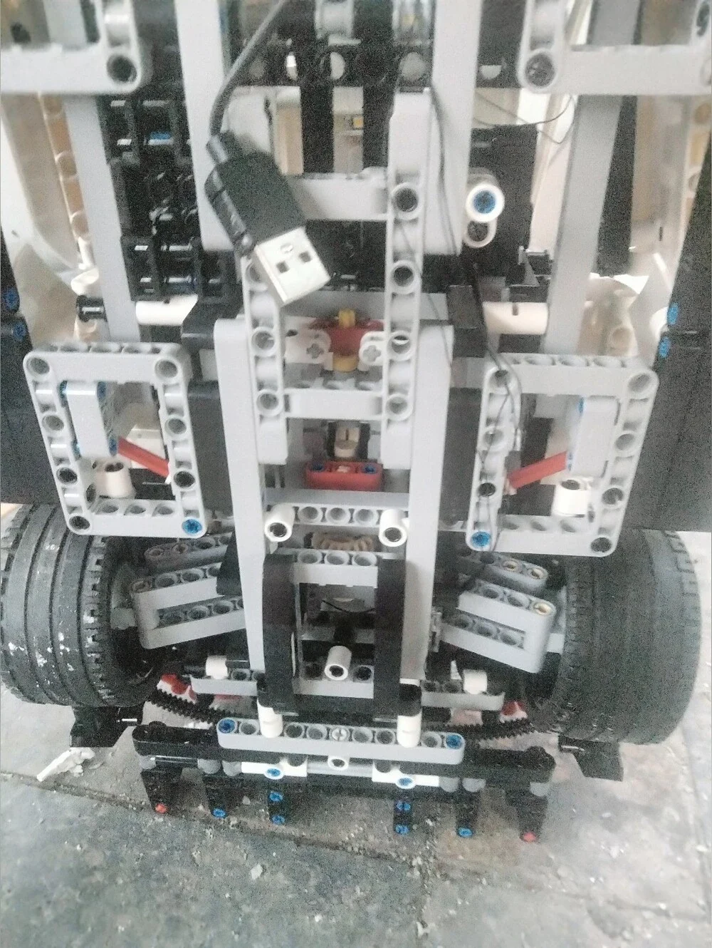 Lego detailed car